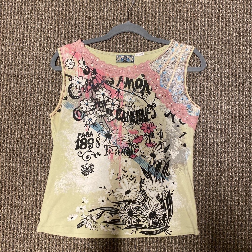 Vanilla Sugar grunge core tank top
